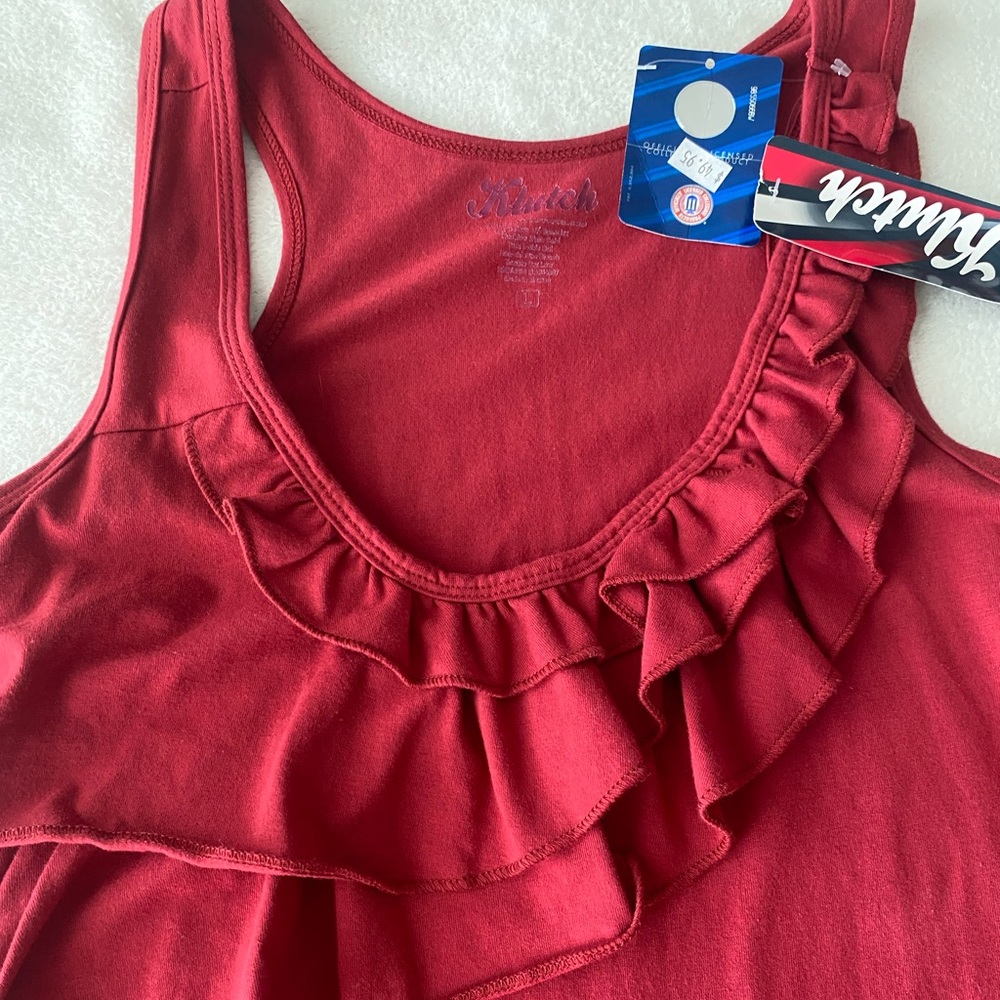 🆕 USC Gamecocks sleeveless tank dress with ruffles around neckline - Picture 8 of 12